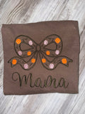 Mama Fall Bow Sweatshirt