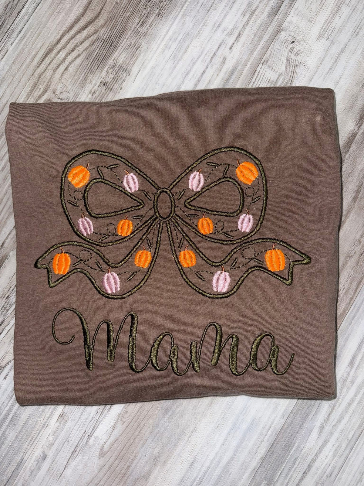 Mama Fall Bow Sweatshirt