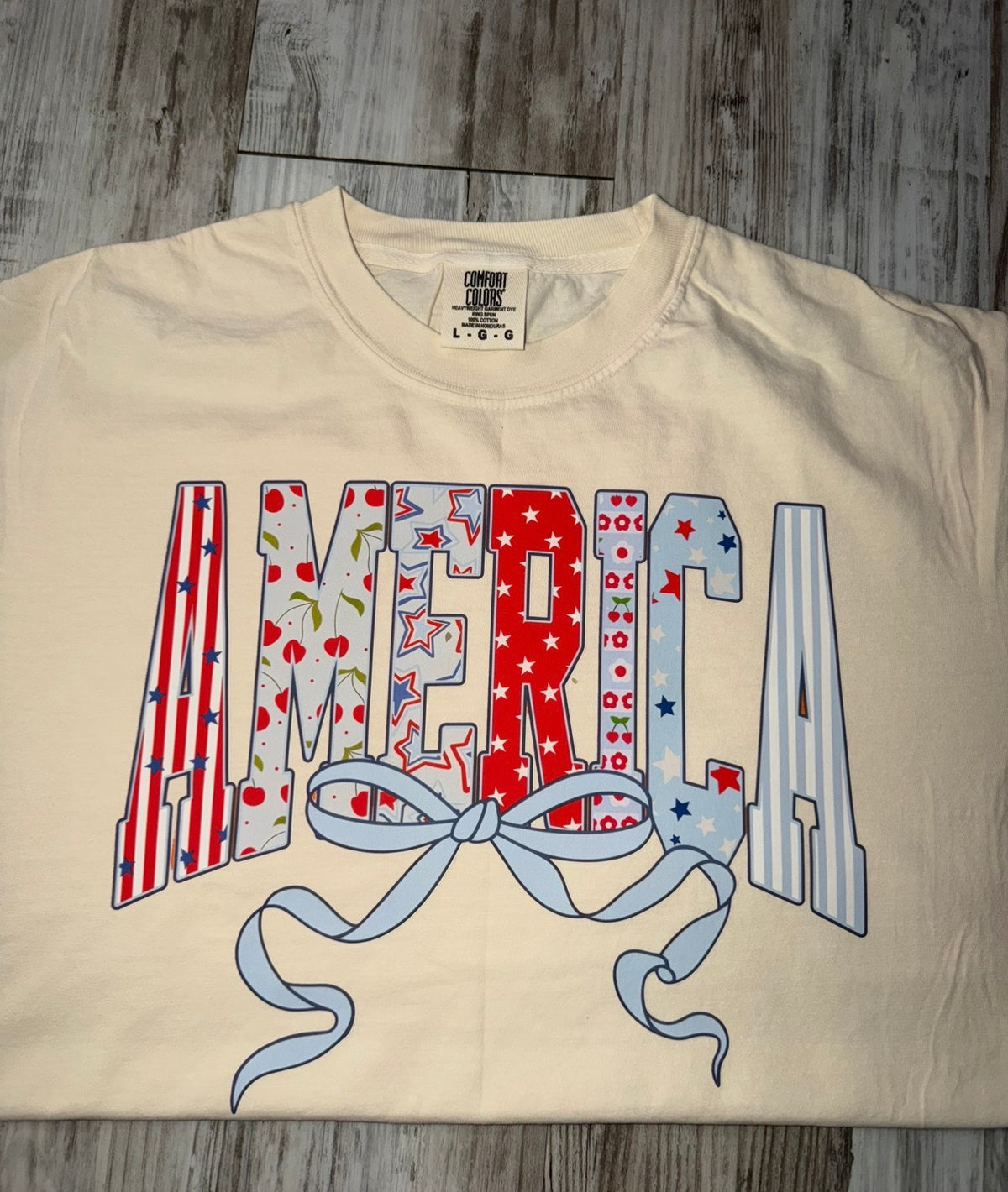 Patriotic Bow America Tee