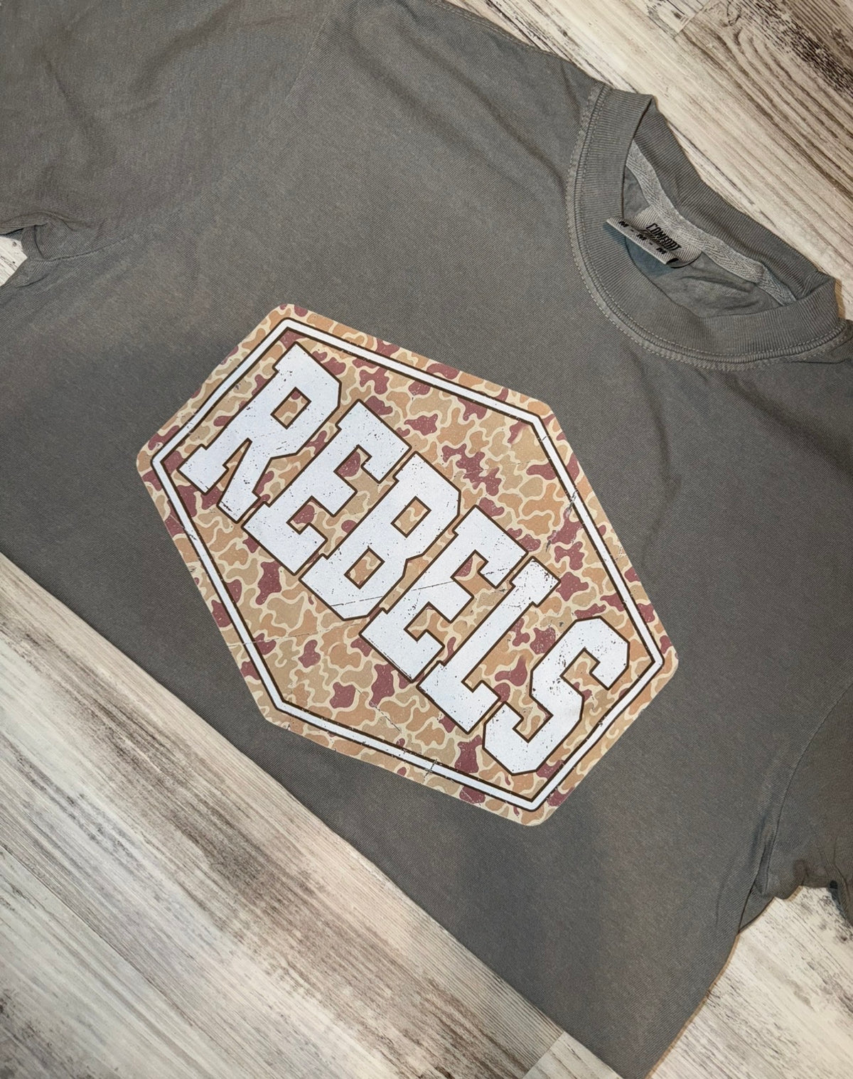Camouflage Rebels Tee