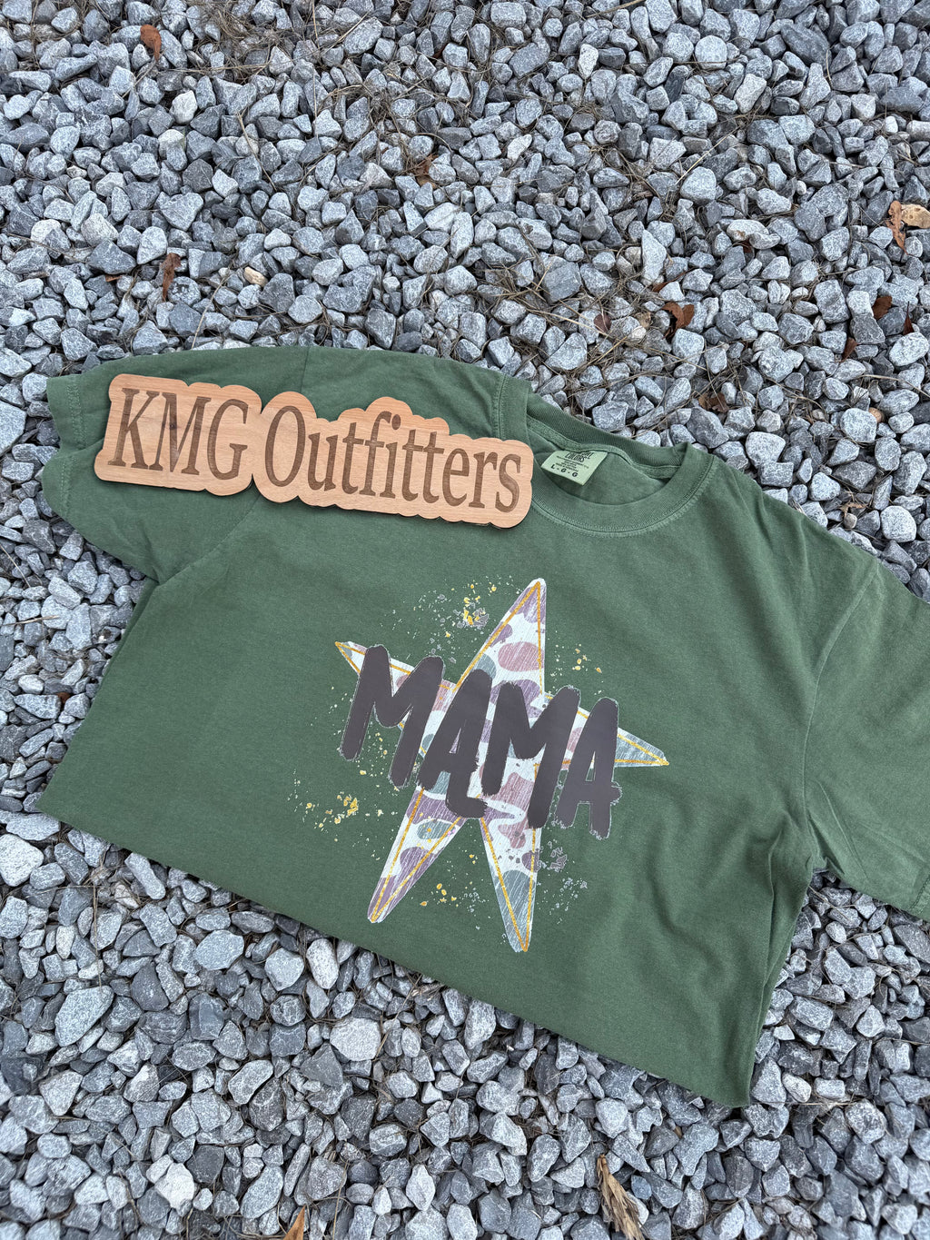 Camouflage Mama Star Tee