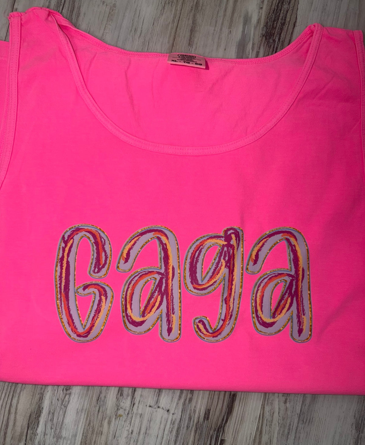 Multi-colored GaGa Tee