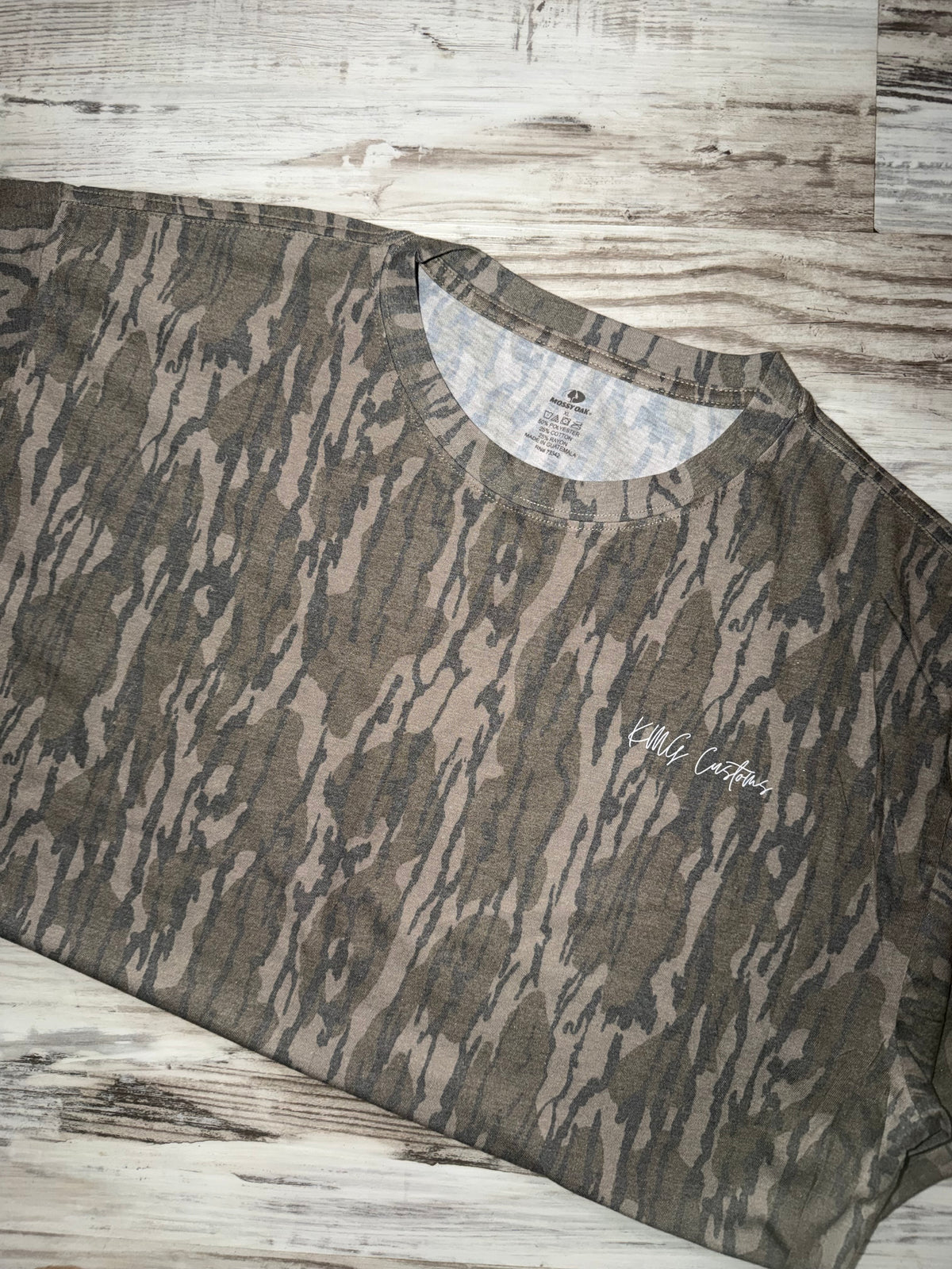 Blank mossy oak