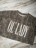 Ol’Lady Camo tee
